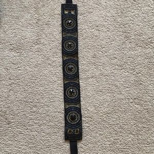 beaded decorative belt